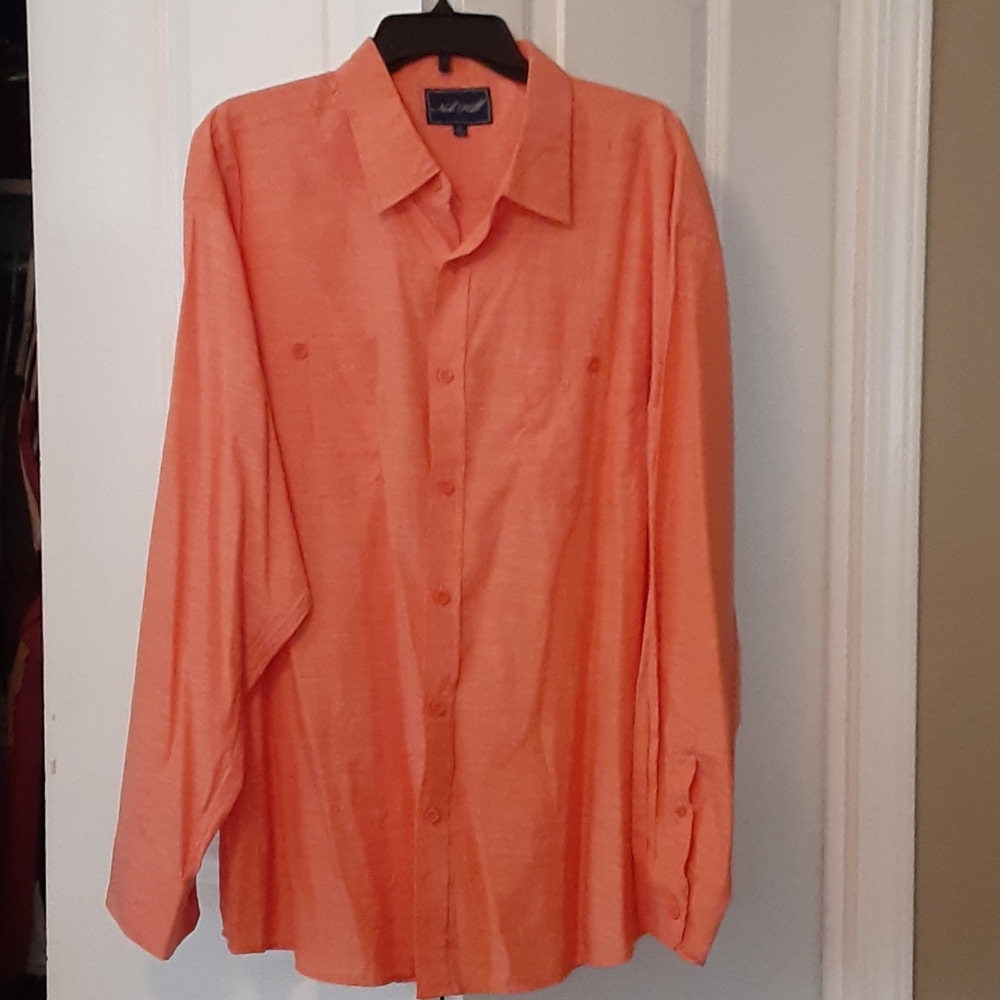 SOLD!!!  NOB HILL Button Down Long Sleeve Shirt, XL, NWOT